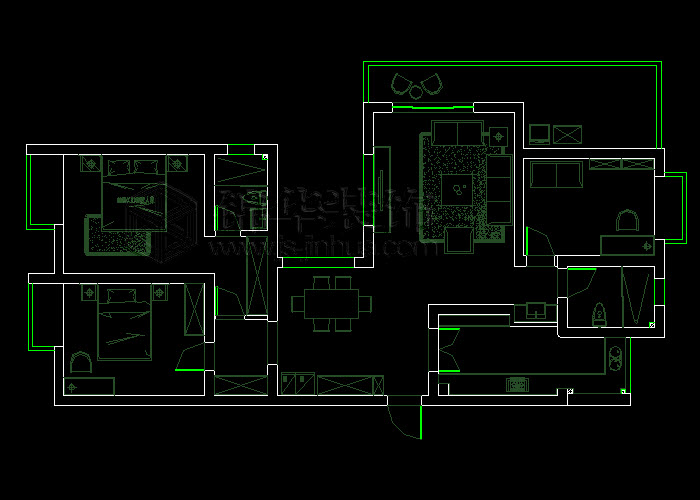 愛(ài)秦灣 戶(hù)型