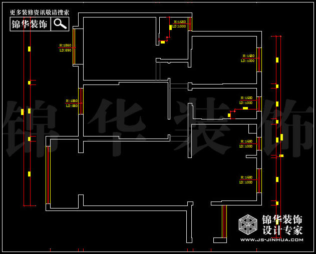 鳳凰和美E戶(hù)型143平方 戶(hù)型
